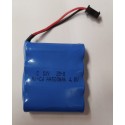 Batteri NiCD 4,8V 500mAh - molex stik - DEMO