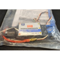 60a water-cooled ESC for boat - 2-6s Lipo 6-18 NiMH