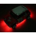 Yeah Racing Striped Led Light Kit for 1:10 RC Cars