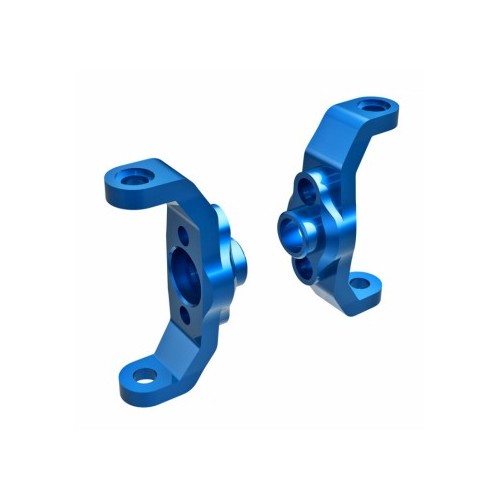 Caster Blocks Alu Blue L+R (2) TRX-4M