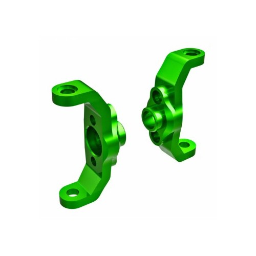 Caster Blocks Alu Green L+R (2) TRX-4M
