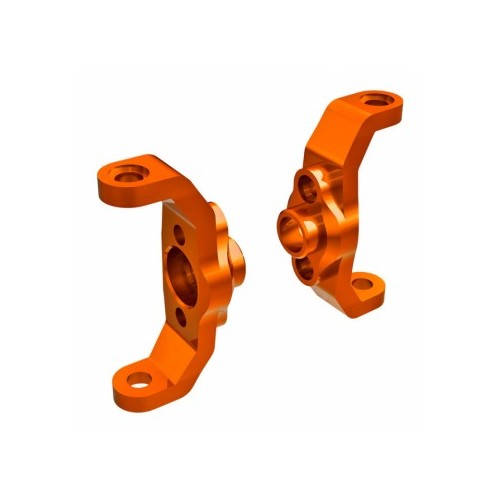 Caster Blocks Alu Orange L+R (2) TRX-4M