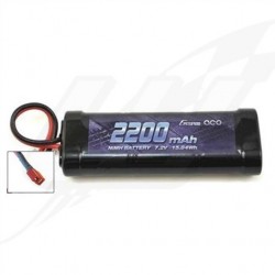 Battery NiMH 7,2V 2200mAh med Deans stik.