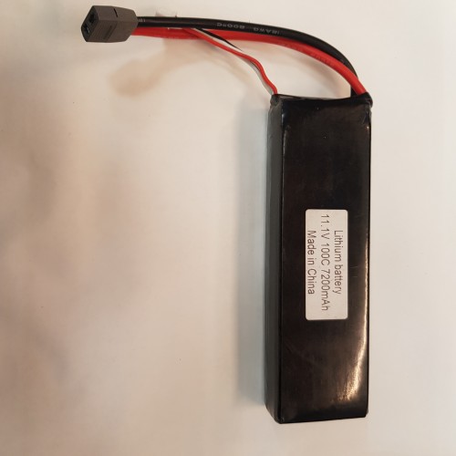 Li-Po 11.1v 100c 7200mAh med Deans Stik - DEMO