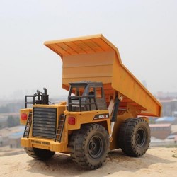 HUINA 1540 1:18 2.4GHz 6CH RC Alloy Dump Truck