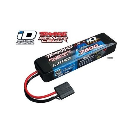 Traxxas 2869X Li-Po Battery 2S 7,4V 7600mAh 25C iD-connector - DEMO