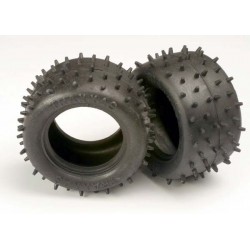 Traxxas 1970 Tires, low-profile spiked 2.2" (2)