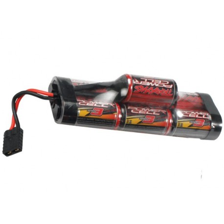 NiMh batteri 3000mAh 8.4V Traxxas-stik
