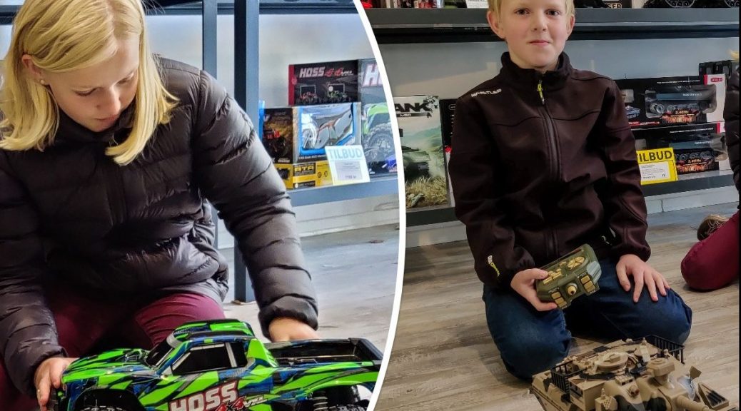 Hvem køber droner og fjernstyrede biler?
