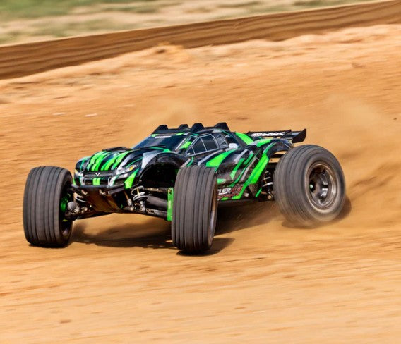 Traxxas Rustler 4×4 VXL er et sommerhit – hastighed på 100 km/t!