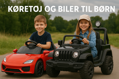 Elbiler og køretøjer til børn