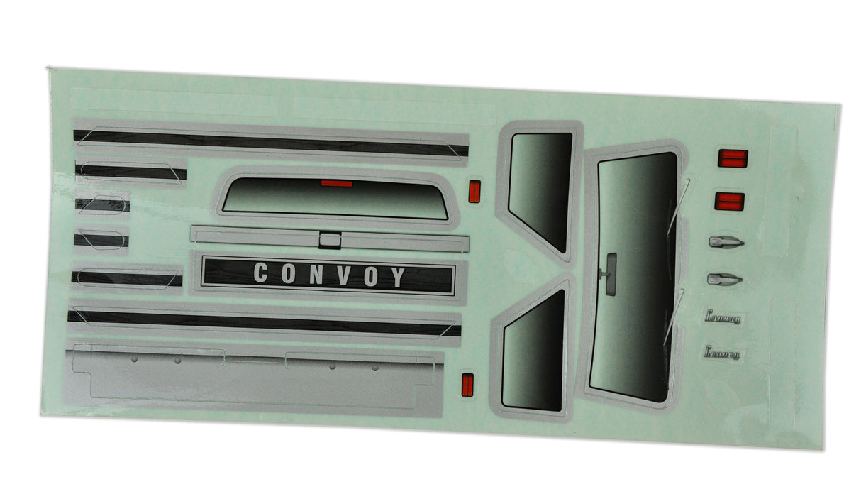 AM18 Convoy Lexan Karrosseri sort