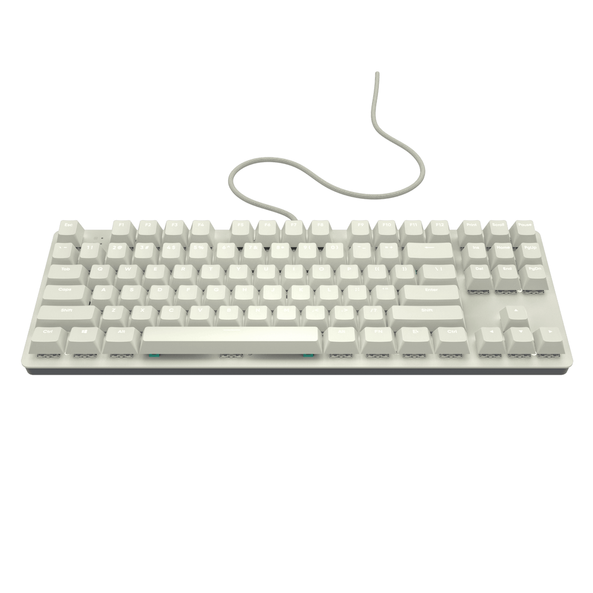 Nubi NK87 White - Mechanical Gaming Keyboard [ANSI US]