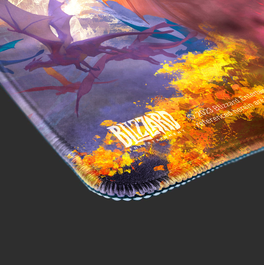 World Of Warcraft Dragonflight - Alexstrasza &amp;  Dragon Mousepad, L