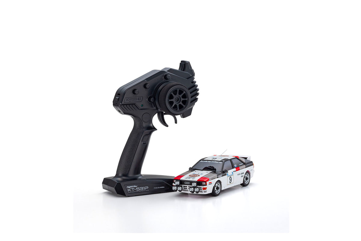 Kyosho Mini-Z AWD Audi Quattro Gr.4 No.9 Acropolis 1982 (MA020N-L)