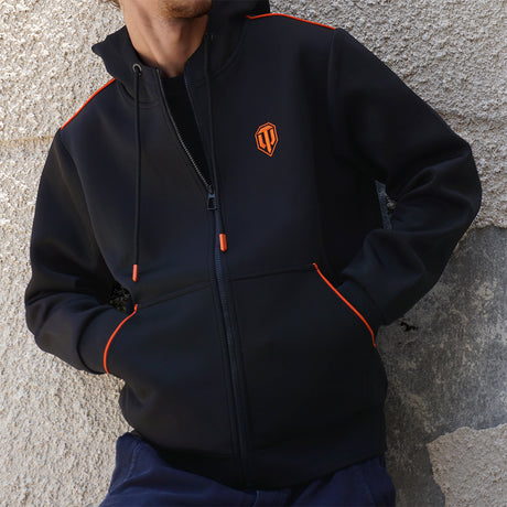 World of Tanks Zip hoodie base black, S