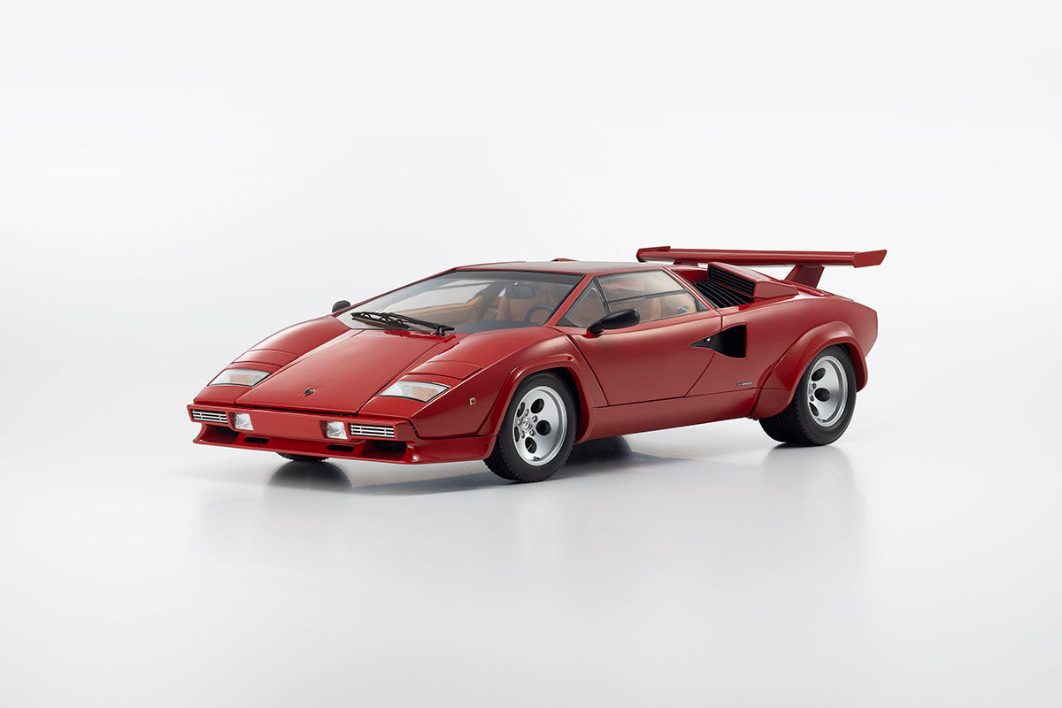 Kyosho 1:12 Lamborghini Countach LP500 S Red/Tan Interior