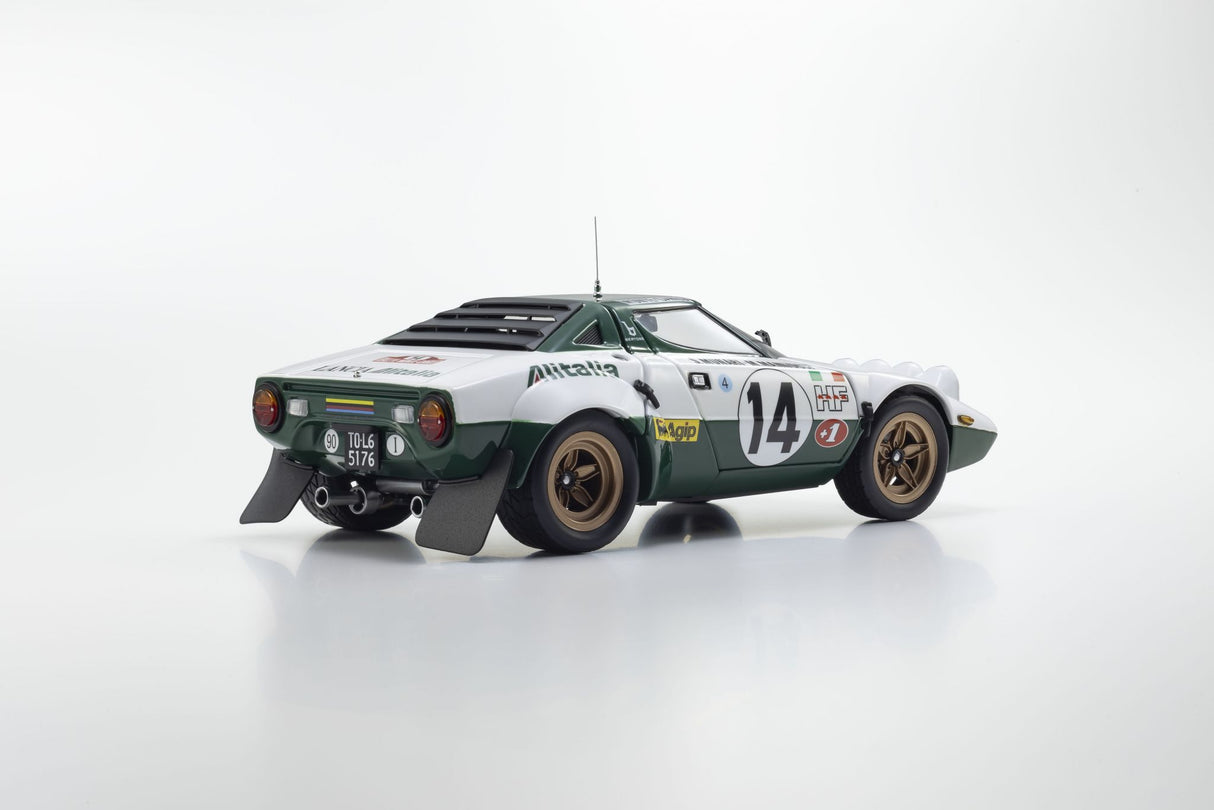 Kyosho 1:18 Lancia Stratos HF S.Munari Winner Monte Carlo 1975 Nr.14