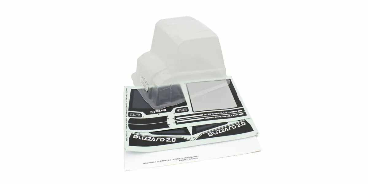 Kyosho Blizzard 2.0 Top Body Set