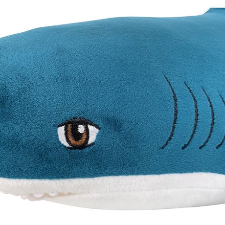 Plush toy WP MERCHANDISE Shark turquoise, 100 cm