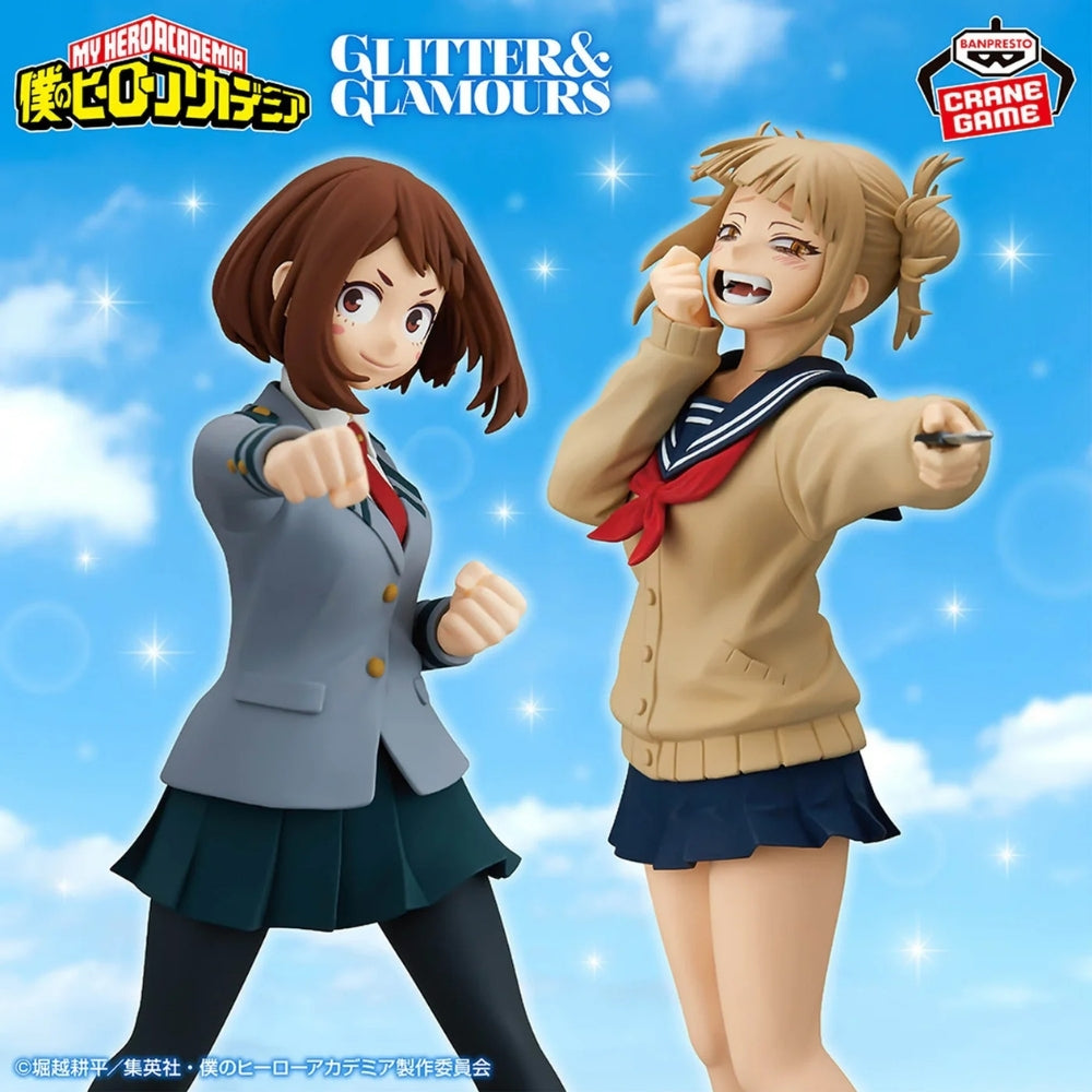 Bandai - My Hero Academia Glitter＆Glamours-Ochako Uraraka &amp; Himiko Toga-(B:Himiko Toga)