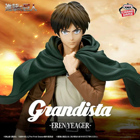 Bandai Attack on Titan Grandista-Eren Yeager Figure