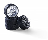 1:10 wheel set (4) Design 10Sp. sil.26mm