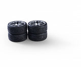1:10 wheel set (4) Design 10Sp. sil.26mm