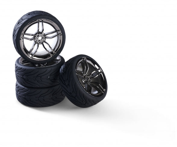 1:10 wheel set (4) Design 10Sp.smoke26mm