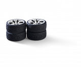 1:10 wheel set (4) M-Design white/black