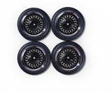 1:10 wheel set (4) Rally Design3 chr./bl