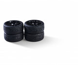 1:10 wheel set (4) Y-Design2 black 26mm