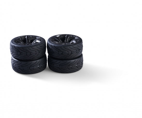 1:10 wheel set (4) Y-Design5 gr./bl.26mm