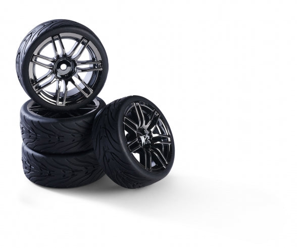 1:10 wheel set(4) Design 14Sp.smoke 26mm