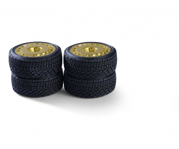 1:10 wheel set(4) Rally Des.2 gold 26mm