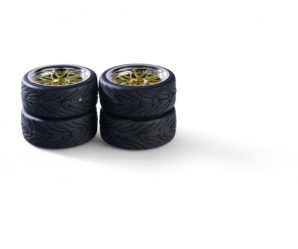 1:10 wheel set(4) Y-Design1 gold/ch.26mm