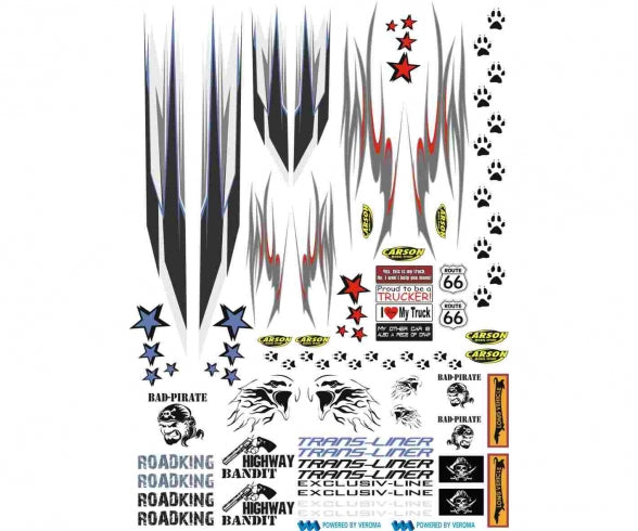 Carson - 1:14 Sticker Truck Ornamental Strip