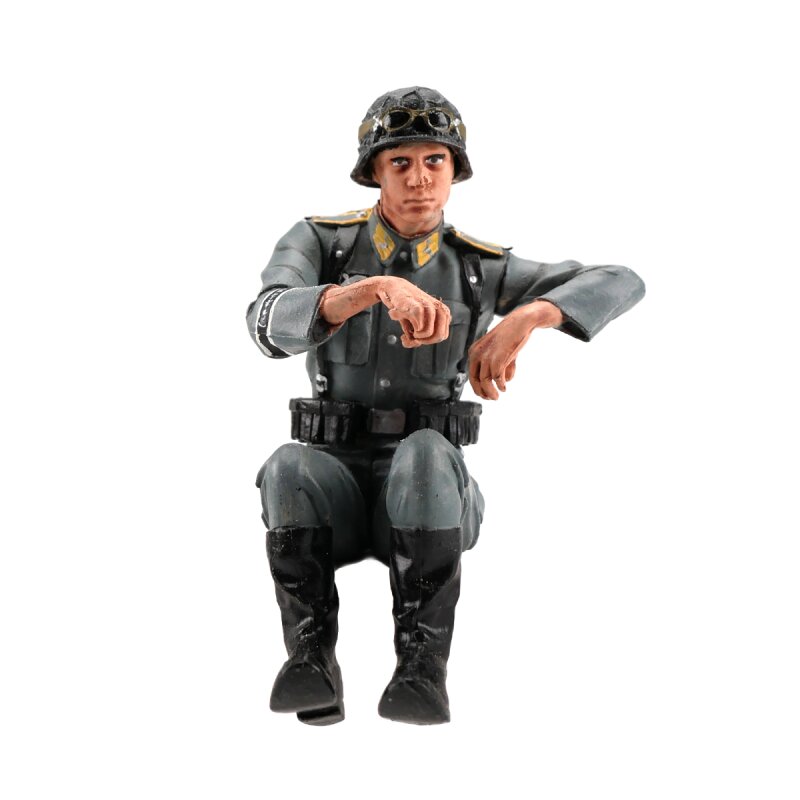 1/16 Figure Schwimmwagen Driver Luftwaffe grey
