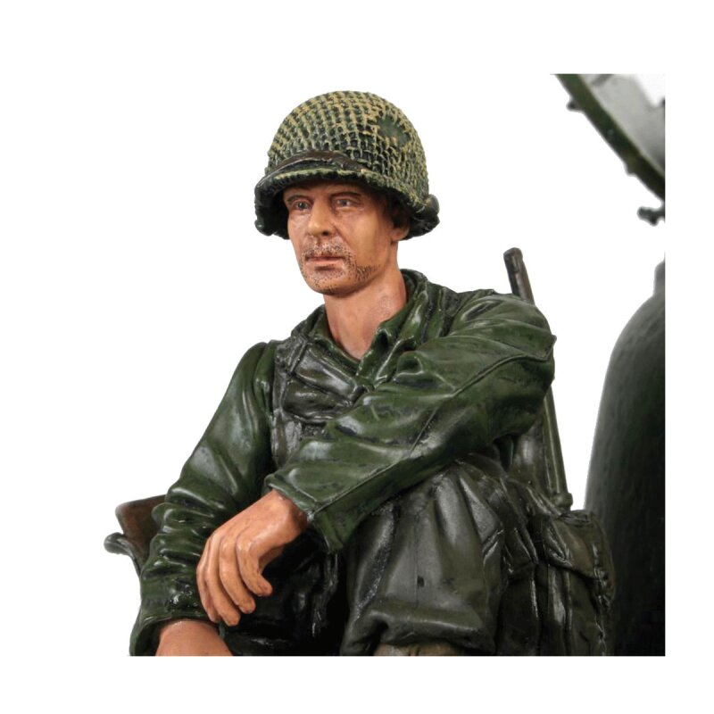 1/16 Figure U.S. Private 1st Class Infantry Sitting
