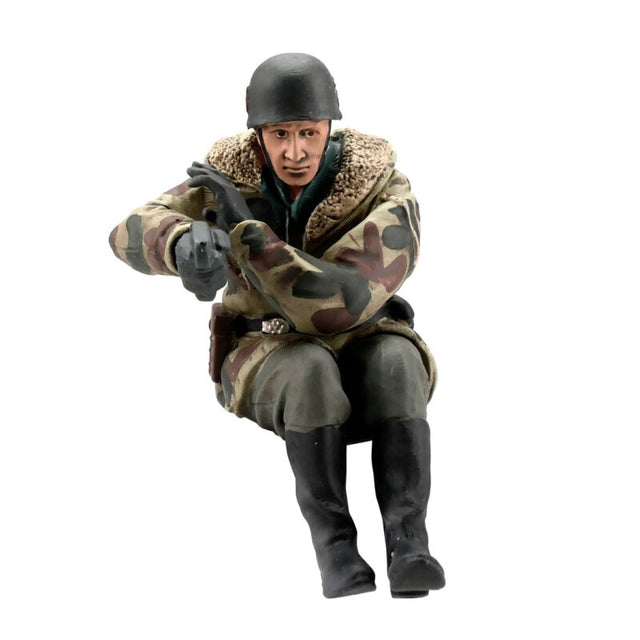 1/16 Figures Schwimmwagen Crew Set Paratrooper Winter