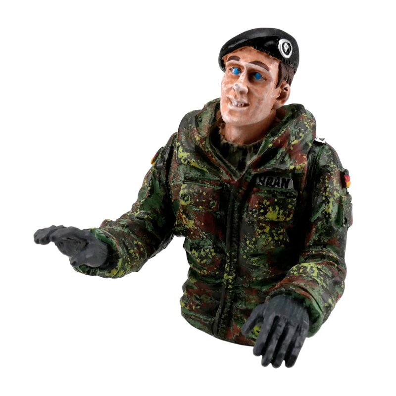 1/16 Half Figure Tank Commander Leopard