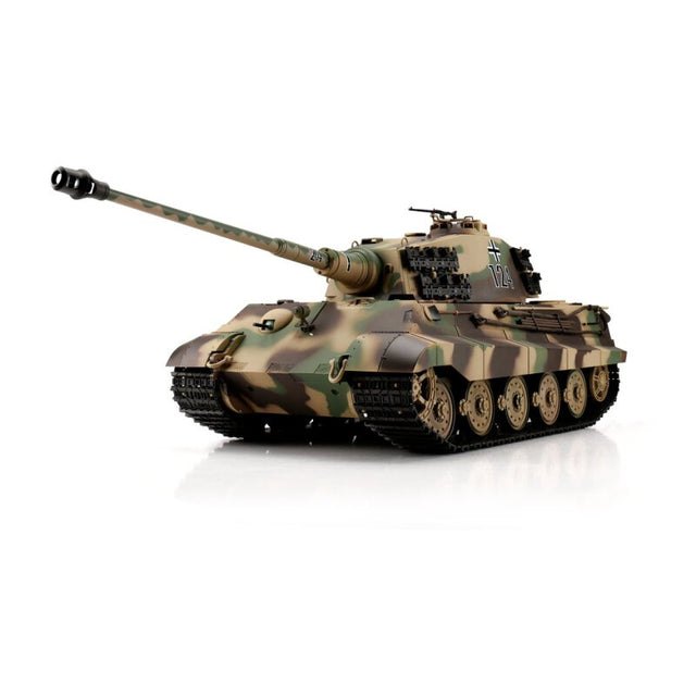 1/16 RC Kingtiger camo Henschel Turret BB+IR