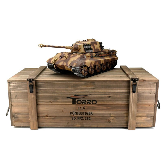 1/16 RC Kingtiger camo 1944 Eastern Front IR Smoke
