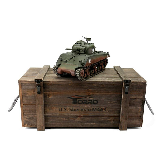 1/16 RC M4A3 Sherman 75mm green IR Servo