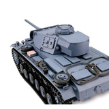 1/16 RC PzKpfw III Vers. L grey BB+IR (Metal Tracks)