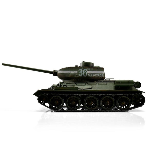 1/16 RC T-34/85 green BB Smoke
