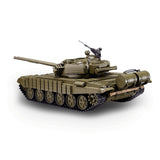 1/16 RC T-72 green BB+IR (Metal tracks)