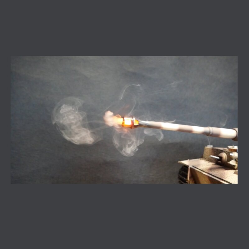 1/16 RC Tiger I Late Version desert IR Smoke