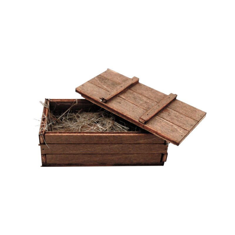 1/16 Accessories Wooden Crate M