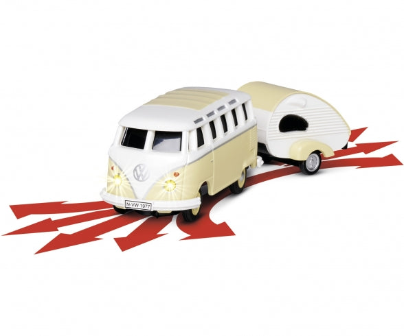 1:87 VW T1 SambaBus +Trailer 2.4GHz 100%